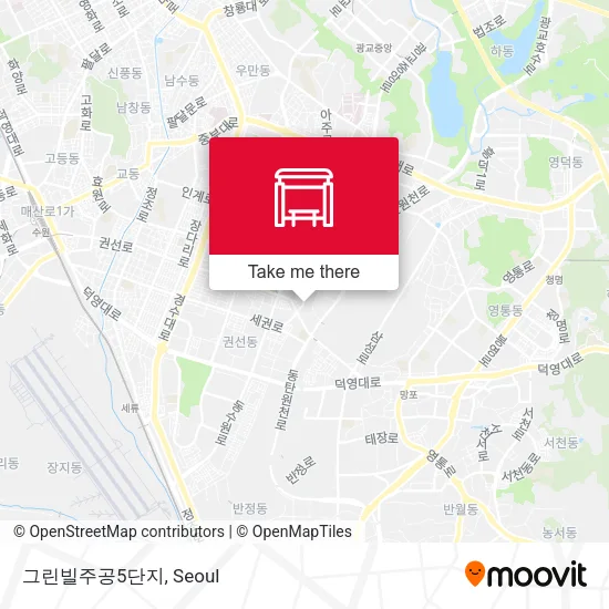 그린빌주공5단지 map