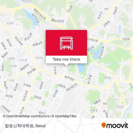 합동신학대학원 map