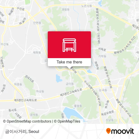 금이사거리 map