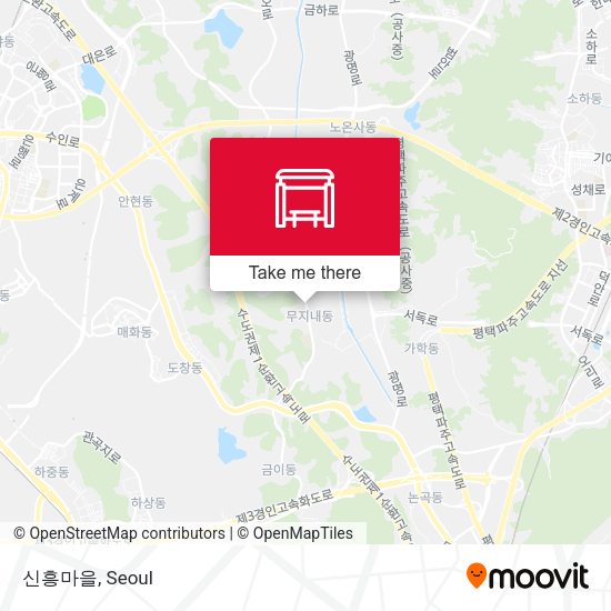 신흥마을 map