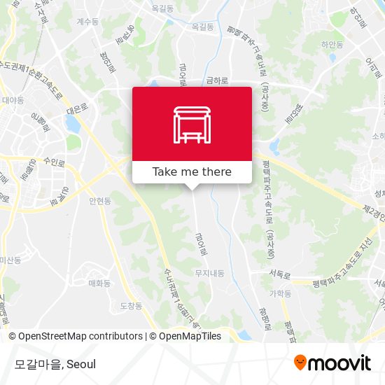 모갈마을 map