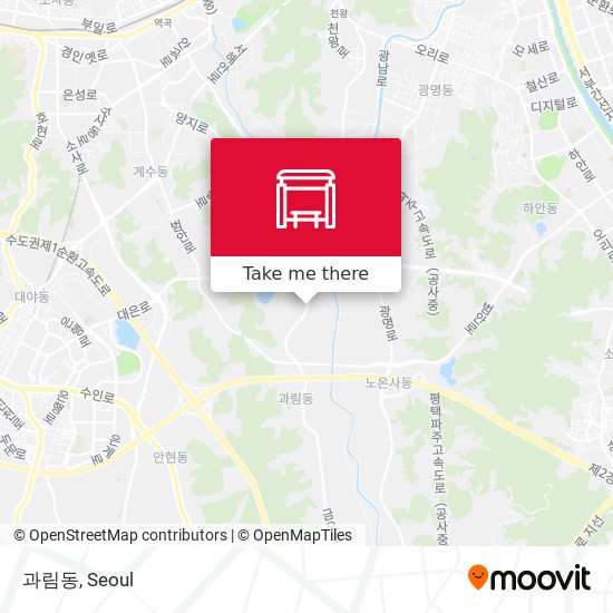 과림동 map