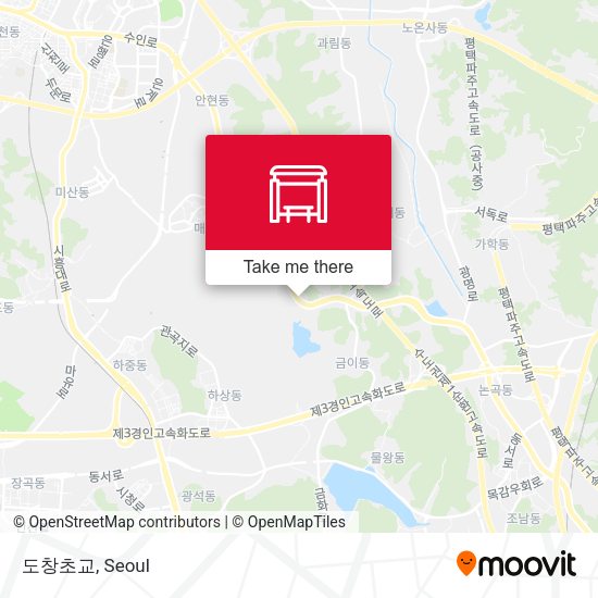 도창초교 map