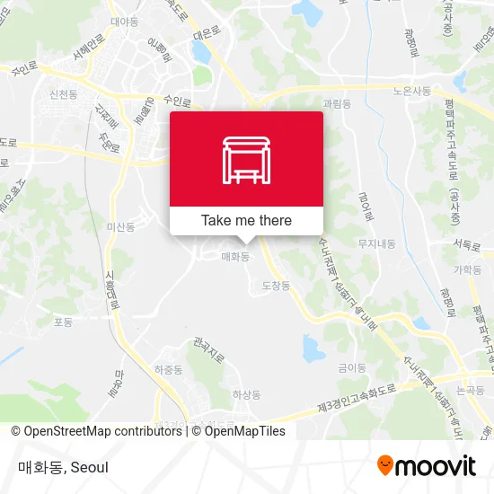 매화동 map