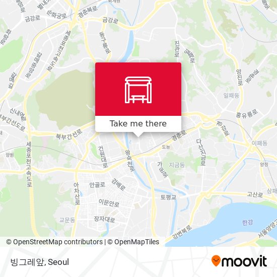 빙그레앞 map