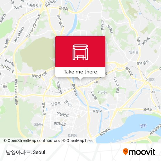 남양아파트 map