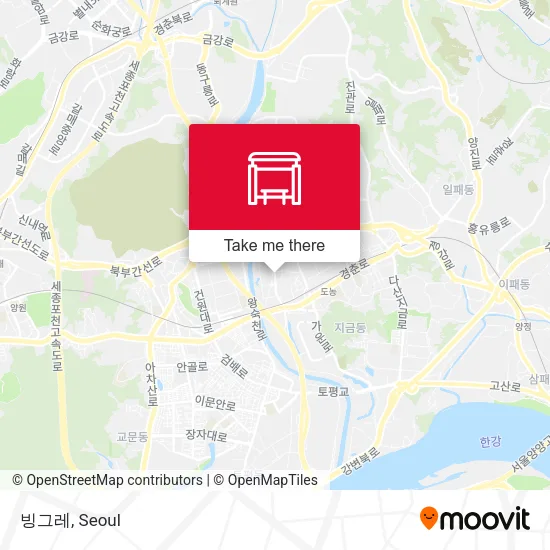 빙그레 map