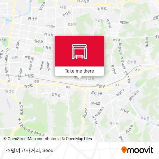 소명여고사거리 map