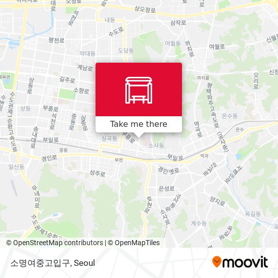 소명여중고입구 map