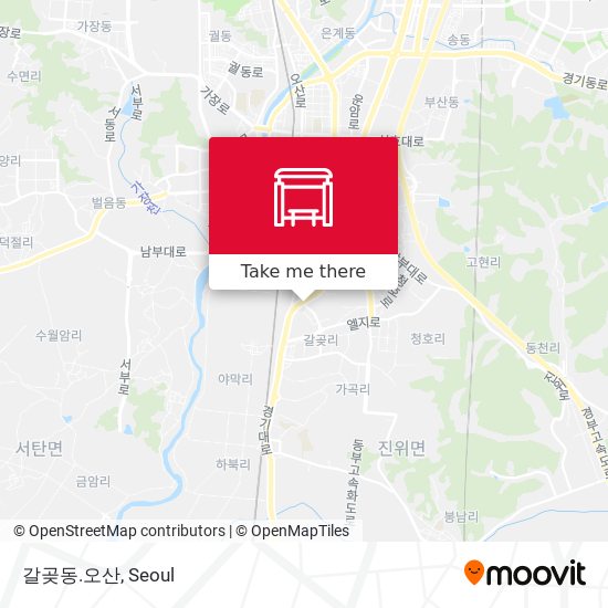 갈곶동.오산 map