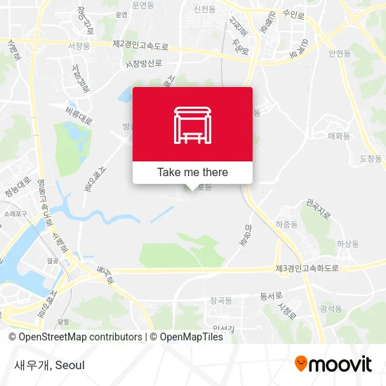 새우개 map