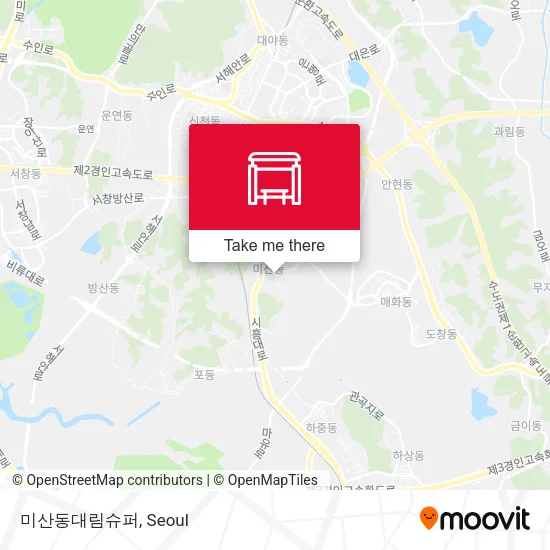 미산동대림슈퍼 map