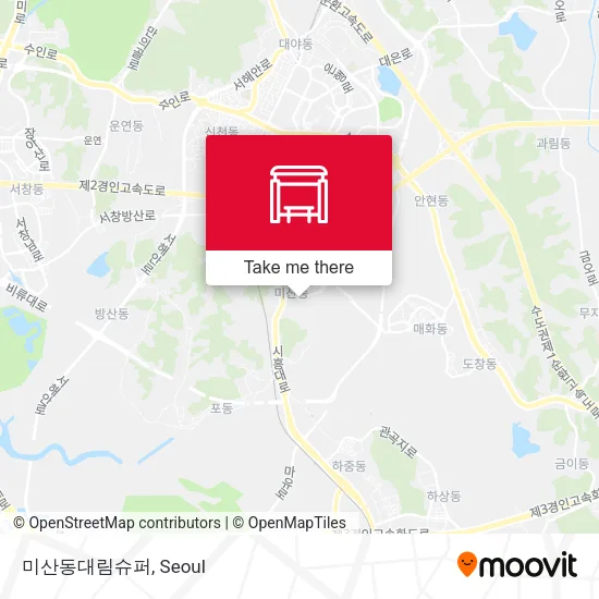 미산동대림슈퍼 map