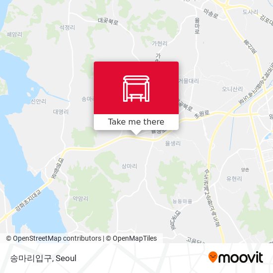 송마리입구 map