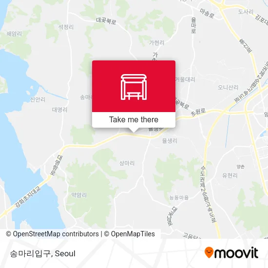 송마리입구 map