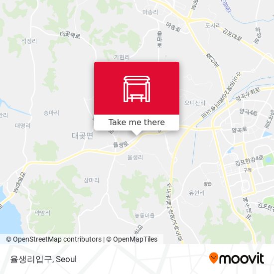 율생리입구 map