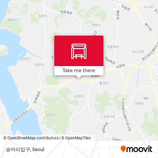 송마리입구 map