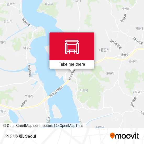 약암호텔 map