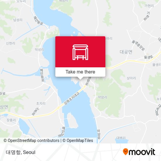 대명항 map