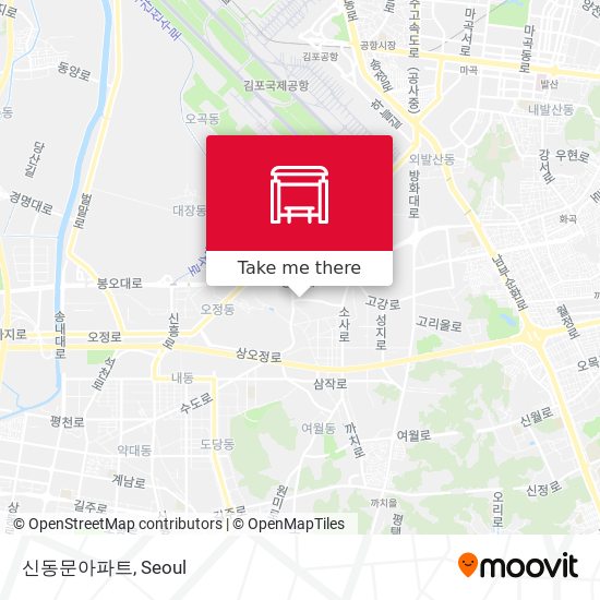 신동문아파트 map