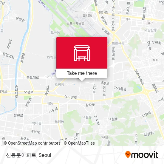 신동문아파트 map