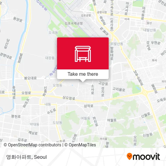 영화아파트 map