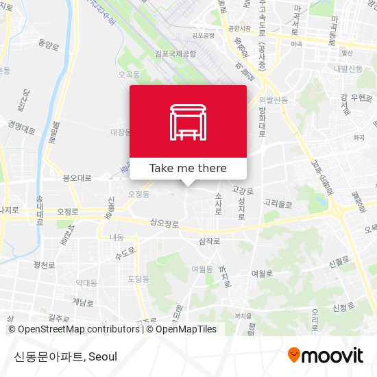 신동문아파트 map