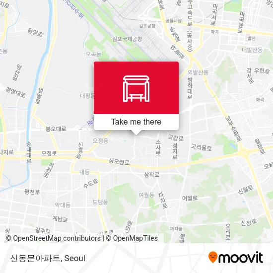 신동문아파트 map