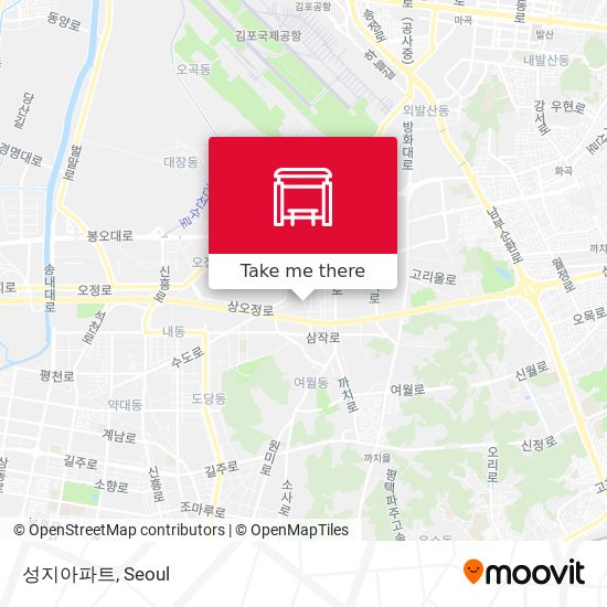 성지아파트 map
