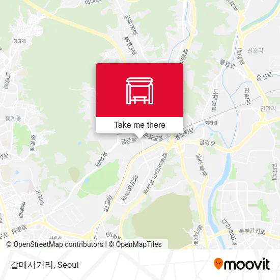 갈매사거리 map