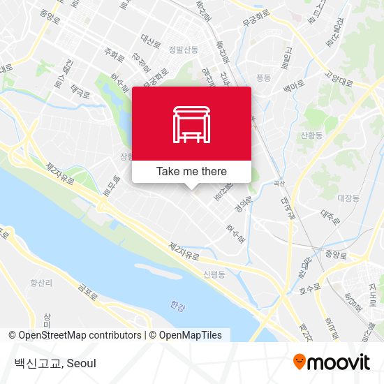 백신고교 map