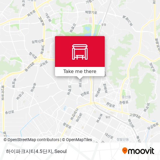 하이파크시티4.5단지 map