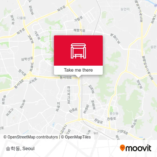 송학동 map