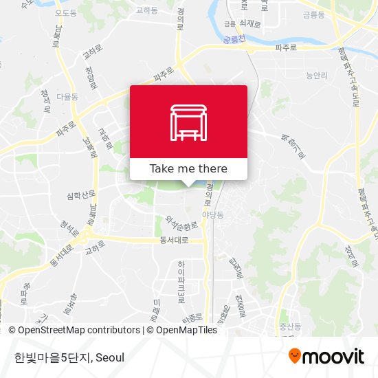 한빛마을5단지 map