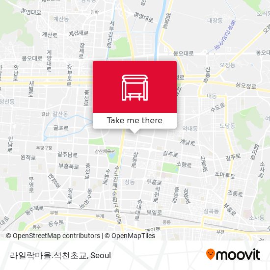 라일락마을.석천초교 map