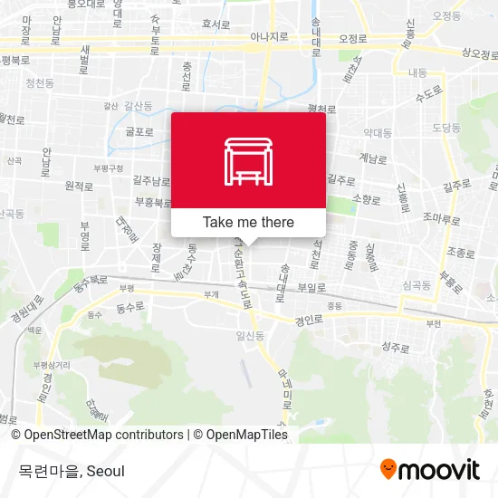 목련마을 map