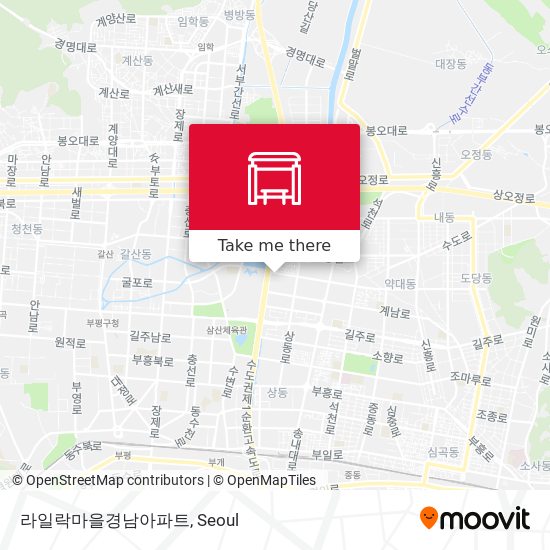 라일락마을경남아파트 map