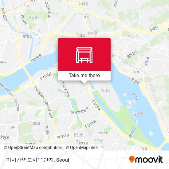 미사강변도시11단지 map