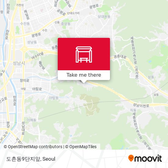 도촌동9단지앞 map
