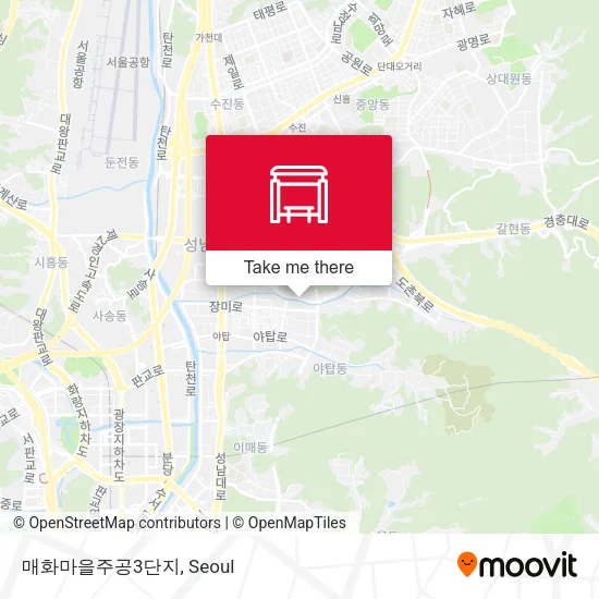 매화마을주공3단지 map