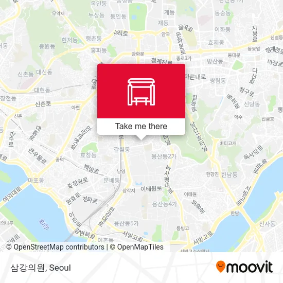 삼강의원 map