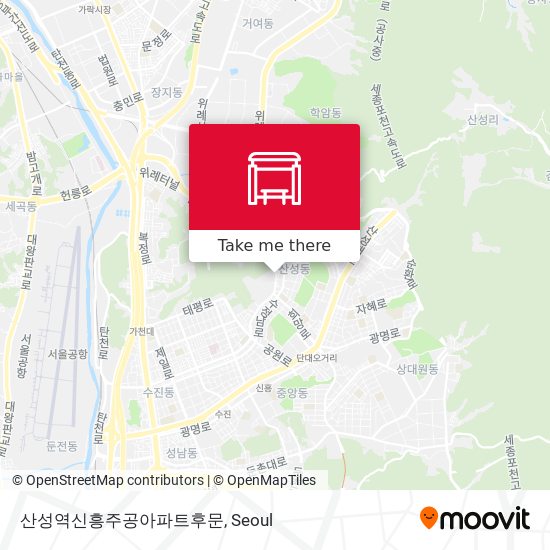 산성역신흥주공아파트후문 map