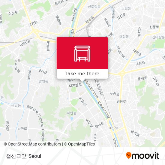 철산교앞 map