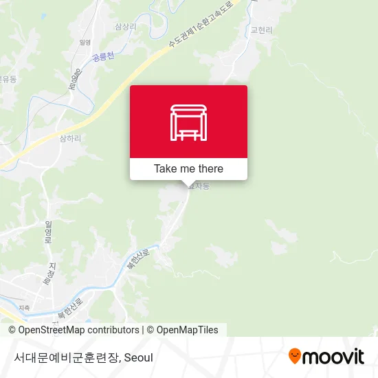 서대문예비군훈련장 map