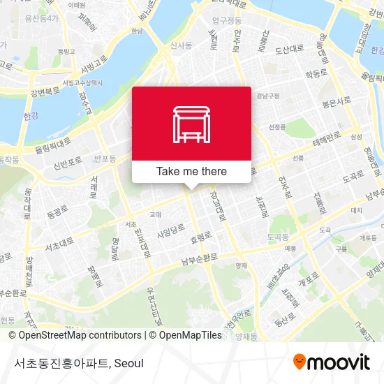 서초동진흥아파트 map