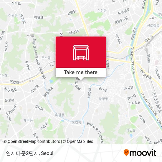 연지타운2단지 map