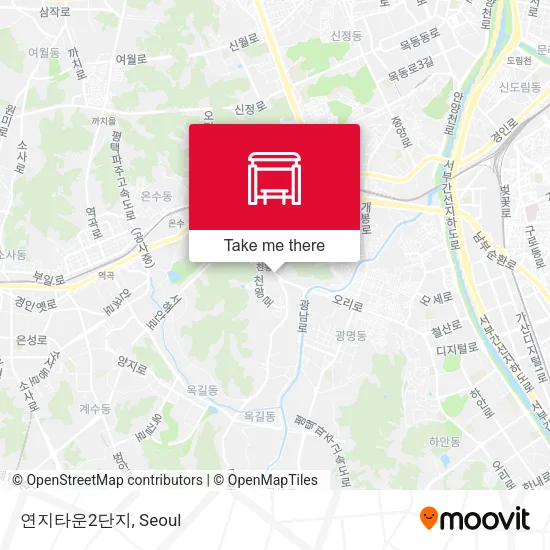 연지타운2단지 map
