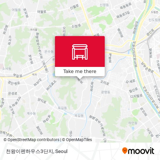 천왕이펜하우스3단지 map
