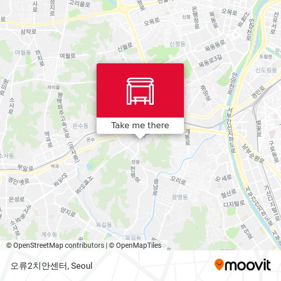 오류2치안센터 map