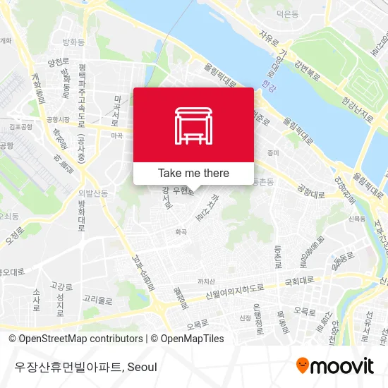 우장산휴먼빌아파트 map